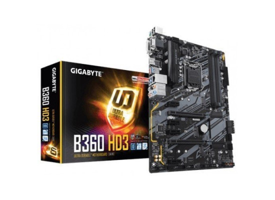 Gigabyte B360 HD3 8th Gen DDR4 Motherboard