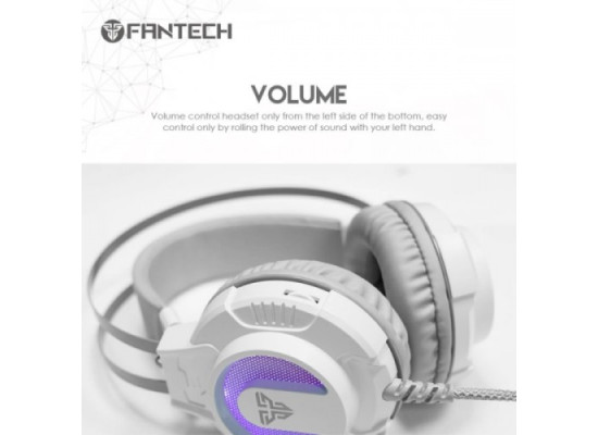Fantech HG17S Visage II RGB Space Edition USB Gaming Headphone White