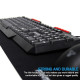 Fantech K210 Silent Multimedia USB Office Use Keyboard Black