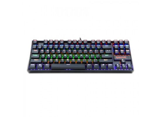 Redragon K552 KUMARA RAINBOW RGB Backlit Blue Switch Mechanical Gaming Keyboard