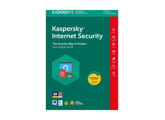 Kaspersky 2018 Internet Security 1 User