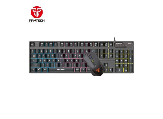 Fantech KX302 Major USB Gaming Keyboard Mouse Combo Black