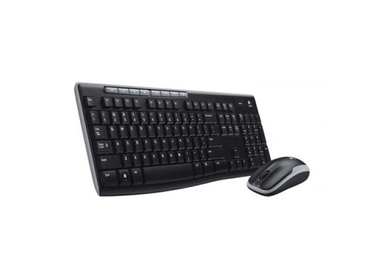 Logitech mk260r Wireless Keyboard Mouse Combo – Black