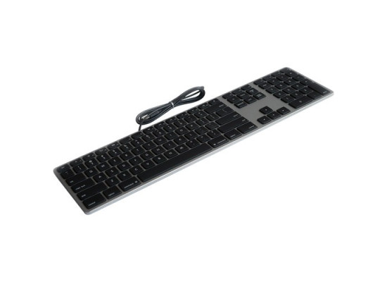 Matias FK318B Wired Aluminum Keyboard for Mac