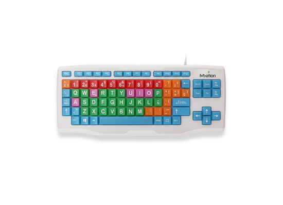 MeeTion MT-K800 Colourful Kids Computer Keyboard