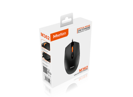 Meetion MT M362 USB Wired Mouse