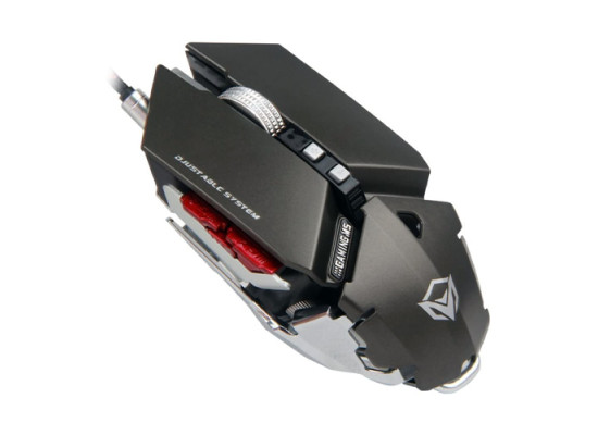 Meetion MT M985 Metal Mechanical Programmable Gaming Mouse (Grey)