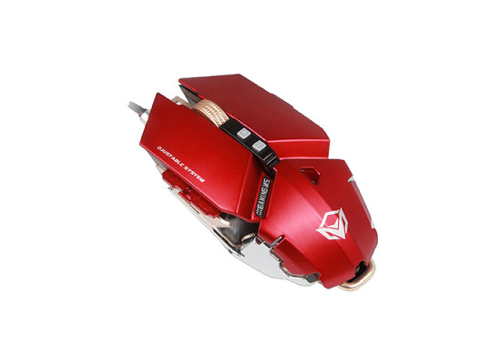 Meetion MT M985 Metal Mechanical Programmable Gaming Mouse (Red)