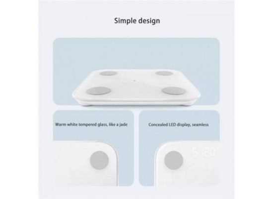 Xiaomi Mi XMTZC05HM Bluetooth Intelligent Body Fat Composition Scale 2