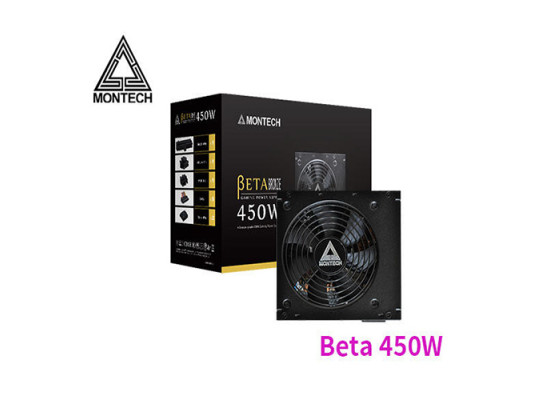 Montech Beta 450W 80+ Bronze Certified Power Supply
