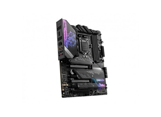 MSI MPG Z590 Gaming Carbon WiFi Intel 10th Gen and 11th Gen ATX Motherboard