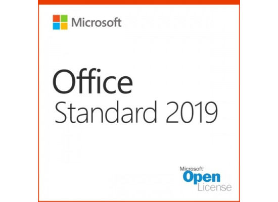 Microsoft Office Standard 2019 Open License for 1 PC