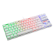 Redragon K552 KUMARA White RGB Mechanical Gaming Keyboard
