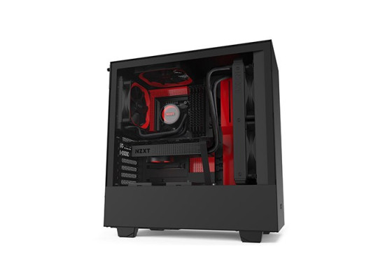 Nzxt H510 Compact Mid Tower Case (Red)