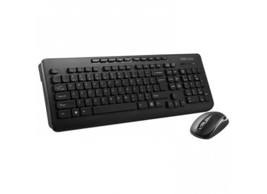 Delux OM02G+M105GX Wireless Keyboard and Mouse Combo