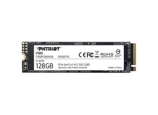 Patriot P300 M.2 PCIe Gen 3 x4 128GB SSD