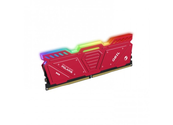 GeIL POLARIS RGB 16GB DDR5 4800MHz Gaming RAM Red