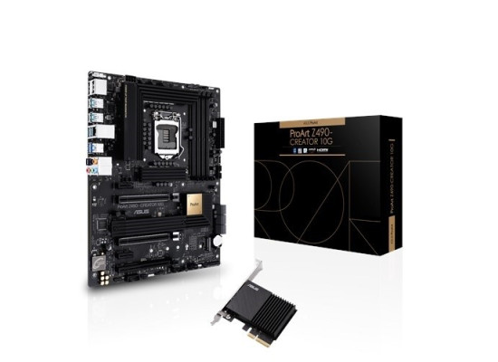 Asus PROART Z490-CREATOR 10G Intel 10th Gen ATX Motherboard