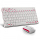 Rapoo 8000P Mini Wireless Keyboard Mouse Combo