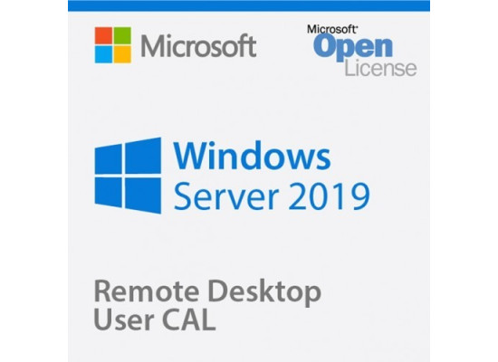 Microsoft Windows Remote Desktop Services 2019 License, 1 user CAL, Open License