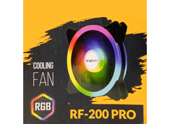 RF-200 Pro RGB 5 IN 1 Case Cooling Fan with Remote Controller