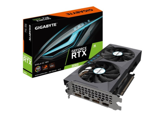 Gigabyte GeForce RTX 3060 EAGLE 12GB GDDR6 Graphics Card