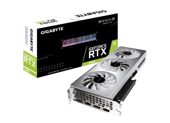 Gigabyte GeForce RTX 3060 VISION OC 12GB GDDR6 Graphics Card