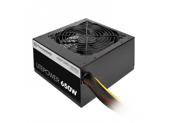 THERMALTAKE LITEPOWER 650W SLEEVE CABLE POWER SUPPLY WITH 3 YEARS WARRANTY