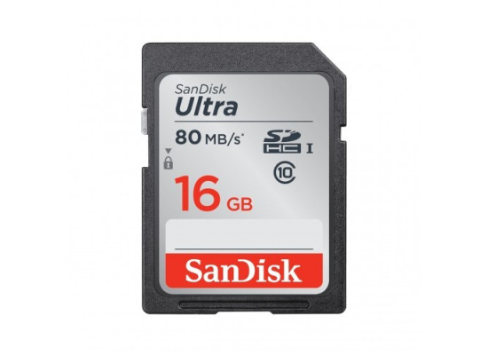 SanDisk Ultra SDHC/SDXC 16GB Memory Card (SDSDUNC-016G-AN6IN)