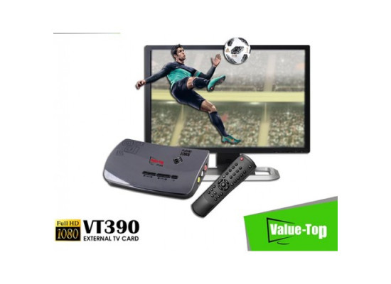 Value Top VT390 Hi-Resolution 1920 x 1200 External TV Card