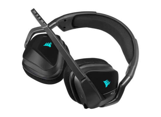 Corsair VOID ELITE RGB Wireless Premium Gaming 7.1 Headphone (Carbon)