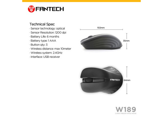 Fantech W189 Wireless Mouse