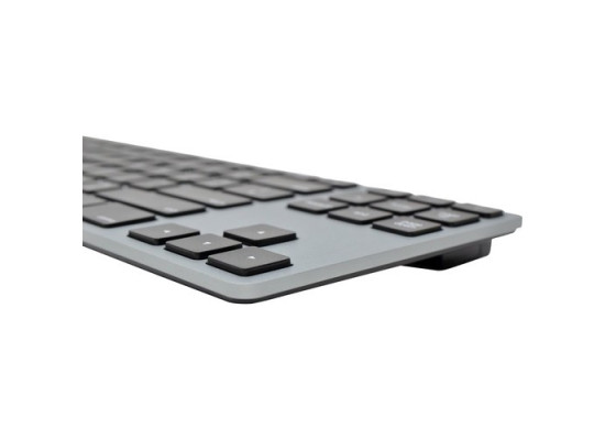Matias Wireless Aluminum Tenkeyless Keyboard for Mac (Space Gray)