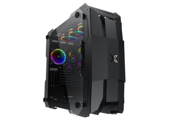 Xigmatek X7 Tempered Glass Super Tower E ATX Gaming Casing (Black)
