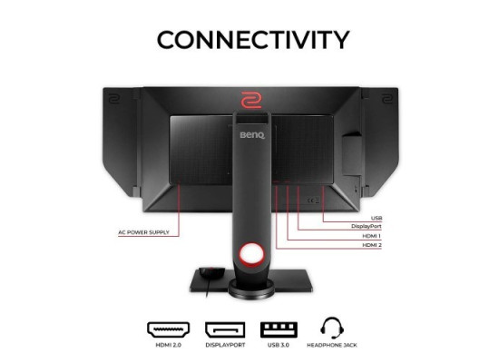 BenQ ZOWIE XL2546 24.5 inch FHD 240Hz DyAc Technology 1ms Gaming Monitor