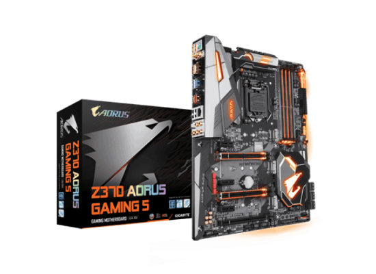 Gigabyte Aorus Z370 Gaming 5 ATX Motherboard