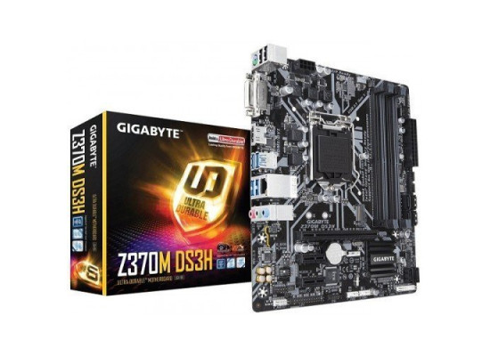 Gigabyte Z370M DS3H Ultra Durable 8th Gen DDR4 Motherboard