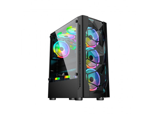 OVO E335D Mid Tower Gaming RGB Casing