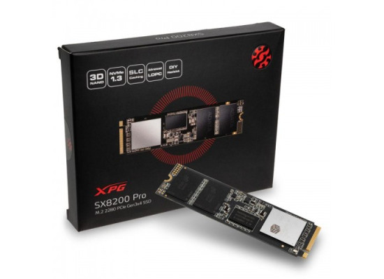 ADATA XPG SX8200 Pro 512GB 3D M.2 NVMe SSD