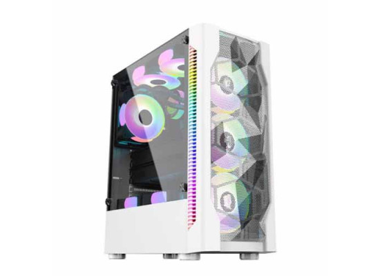 View One V335DW Gaming Casing White