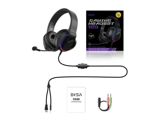 EKSA E400 Multi-Platform Wired Gaming Headset