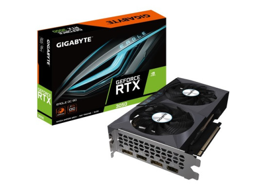 Gigabyte GeForce RTX 3050 EAGLE OC 8GB GDDR6 Graphics Card