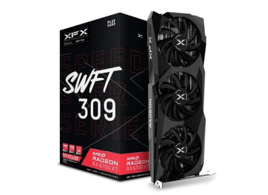 XFX Speedster SWFT 309 AMD Radeon RX 6700 XT Core 12GB GDDR6 Gaming Graphics Card