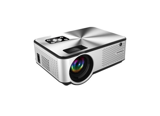 Cheerlux C9 2800 Lumens Android Wi-Fi Mini LED Projector with Built-in TV Card