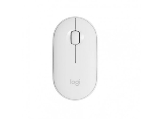 Logitech M350 Wireless Mouse (White)
