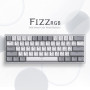 Redragon K617 FIZZ 60% Wired RGB Gaming Keyboard (white)
