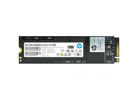 HP EX900 Pro M.2 512GB PCIe NVMe Internal SSD