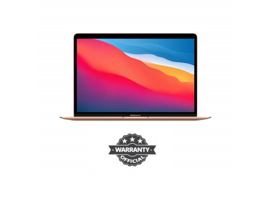 Apple MacBook Air 13.3-Inch Retina Display 8-core Apple M1 chip with 8GB RAM, 256GB SSD (MGND3) Gold