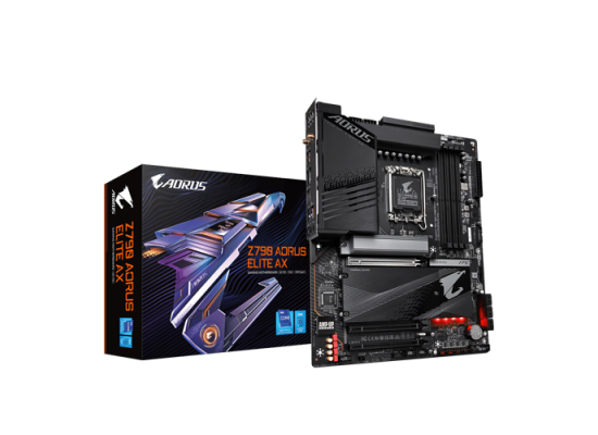Gigabyte Z790 AORUS ELITE AX 13th and 12th Gen DDR5 ATX Motherboard