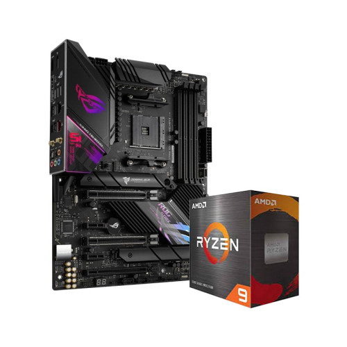 AMD Ryzen 9 5900X PROESSOR & ROG STRIX X570-E GAMING WIFI MOTHERBOARD COMBO
